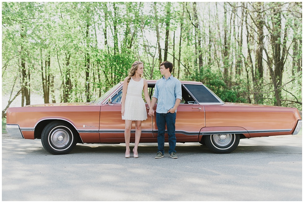 jenna and josh old car couples session maine_0004