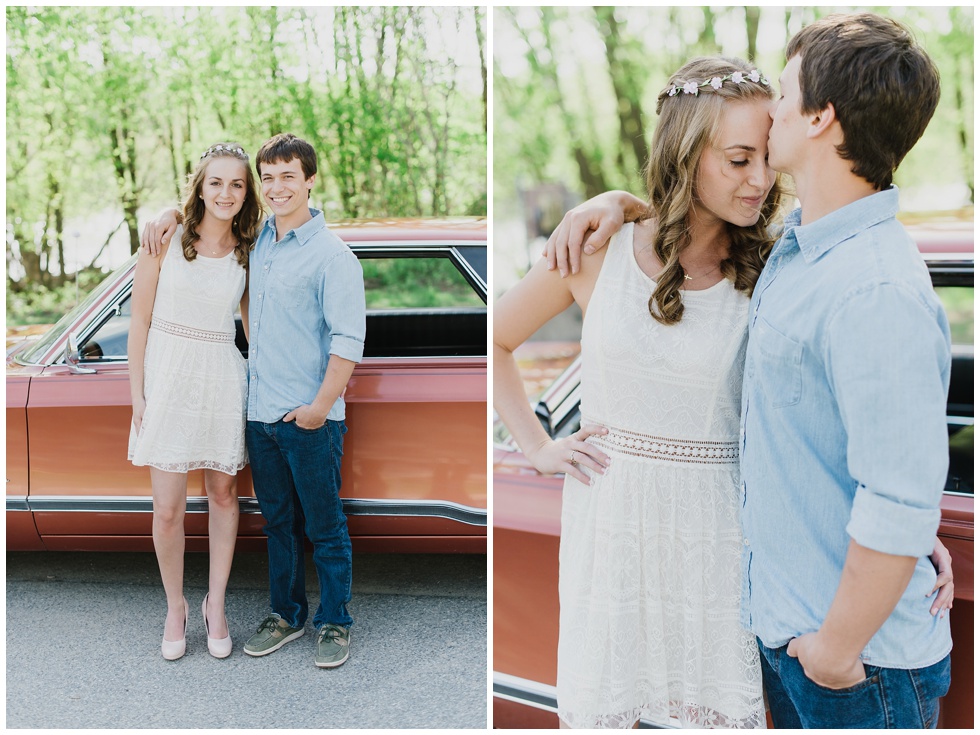 jenna and josh old car couples session maine_0005