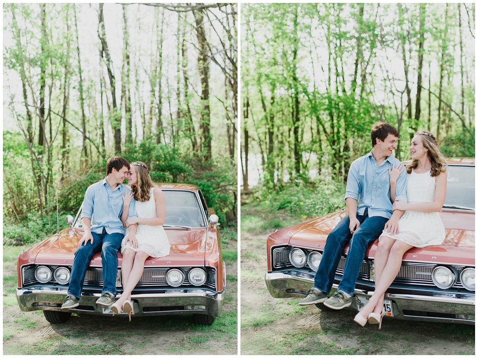 jenna and josh old car couples session maine_0011