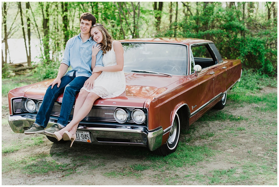 jenna and josh old car couples session maine_0012