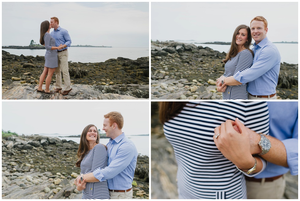 lindsay and brendan maine engagement session boothbay harbor_0003