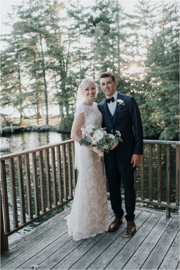 Lake Winnepesaukee Wedding New Hampshire Darling Photography