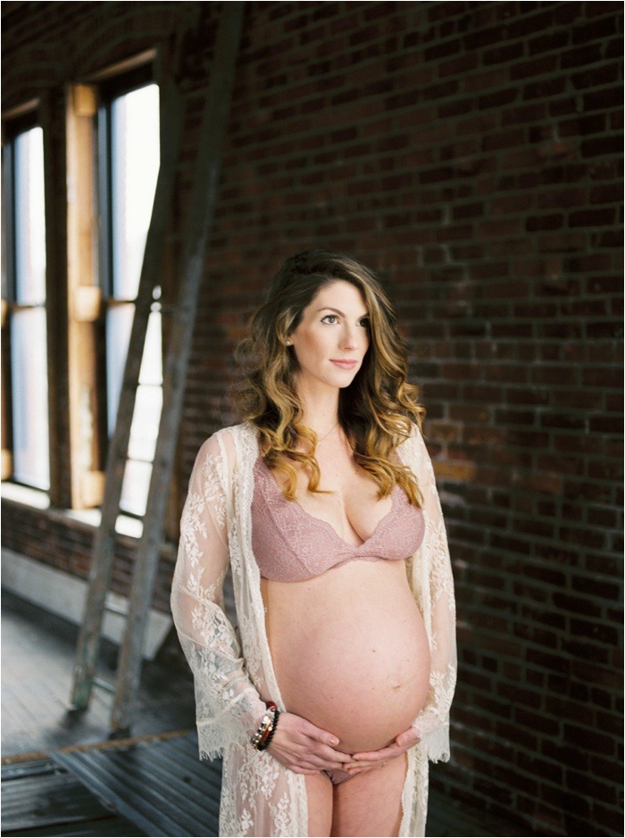 Maine Film Photographer Maternity Session