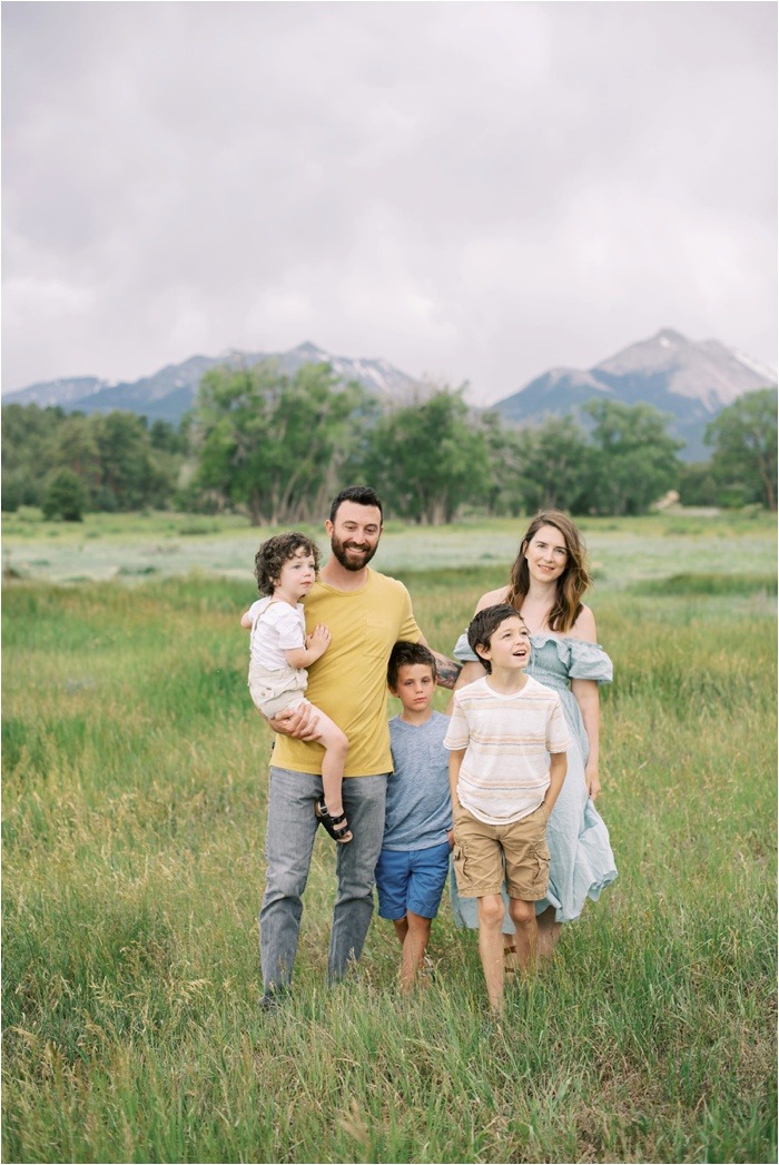 Maine Family Film Photographer in the Colorado Mountains
